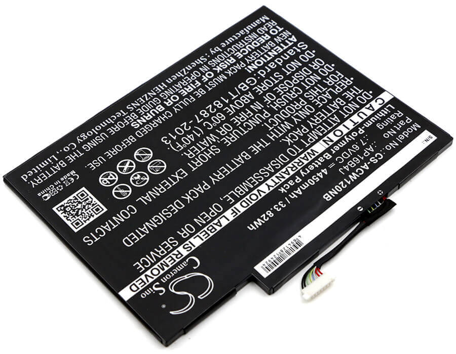 Battery For Acer, Aspire Switch Alpha 12, Sa5-271, Switch 5 Sw512-52 7.6v, 4450mah - 33.82wh Notebook, Laptop Cameron Sino Technology Limited