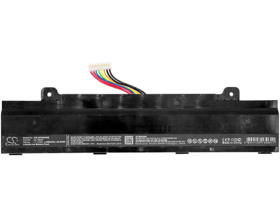 Battery For Acer, Aspire V5-591g-52al, Aspire V15 V5-591g 11.1v, 4400mah - 48.84wh Notebook, Laptop Cameron Sino Technology Limited