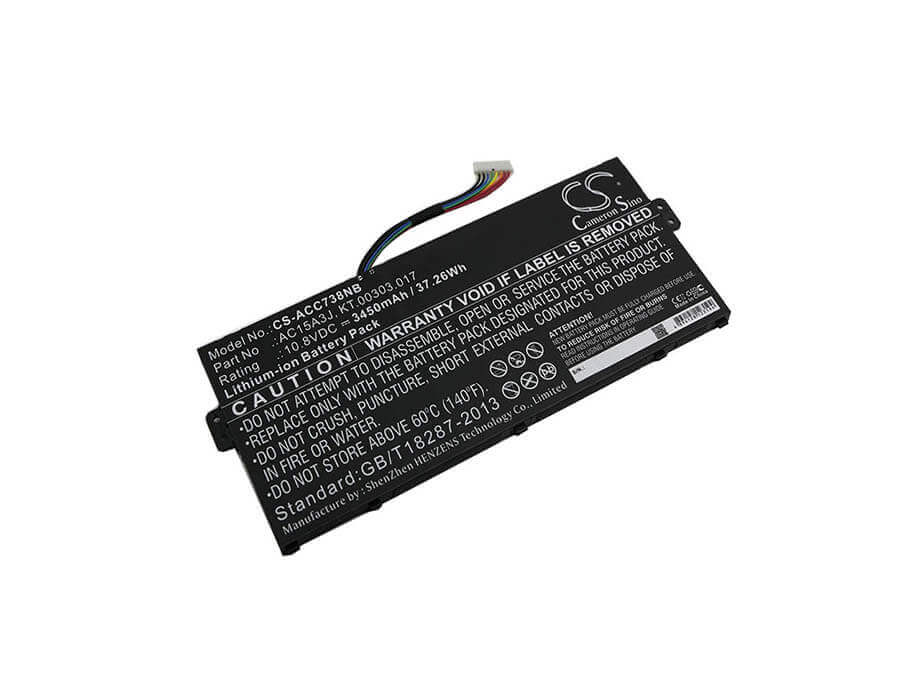 Battery For Acer, Cb3-131, Cb5-132t, Chromebook C738t 10.8v, 3450mah - 37.26wh Notebook, Laptop Cameron Sino Technology Limited