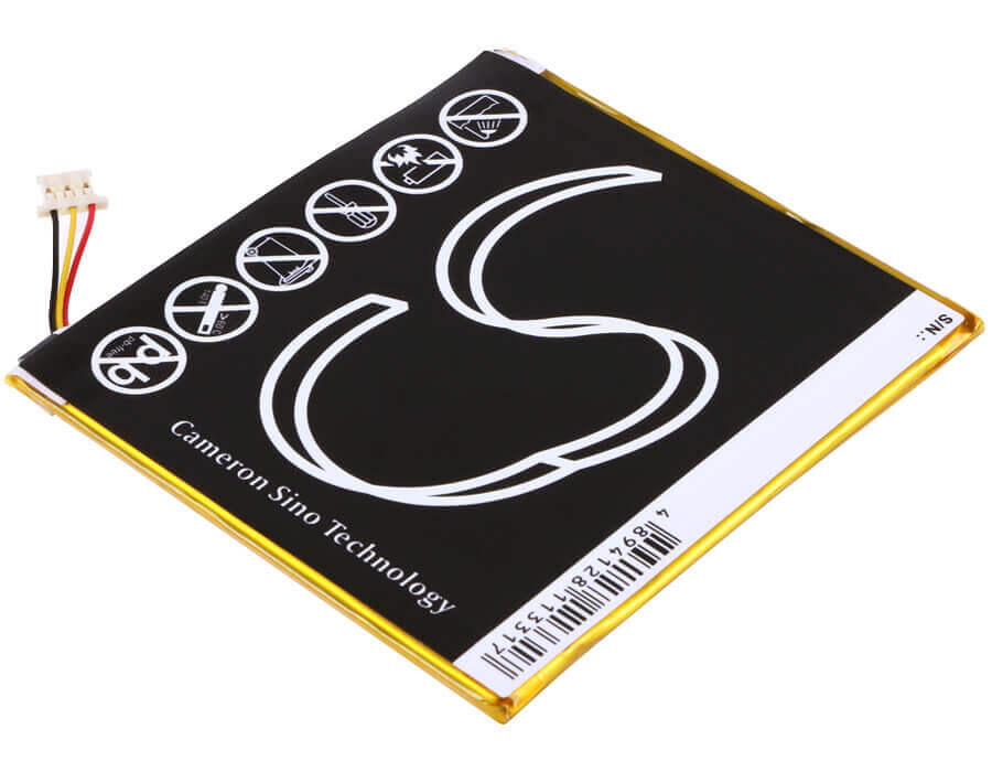 3.7V, Li-Polymer, 2700mAh, Tablet battery fits Acer, Kt.0010h.003, Iconia One 7 B1-770, 9.99Wh Tablet Cameron Sino Technology Limited