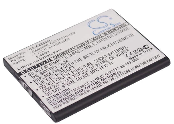 3.7V, Li-ion, 1530mAh, SmartPhone battery fits Acer, E-ten, 49005800, Tempo Dx900, 5.66Wh Mobile, SmartPhone Cameron Sino Technology Limited (Suspended)