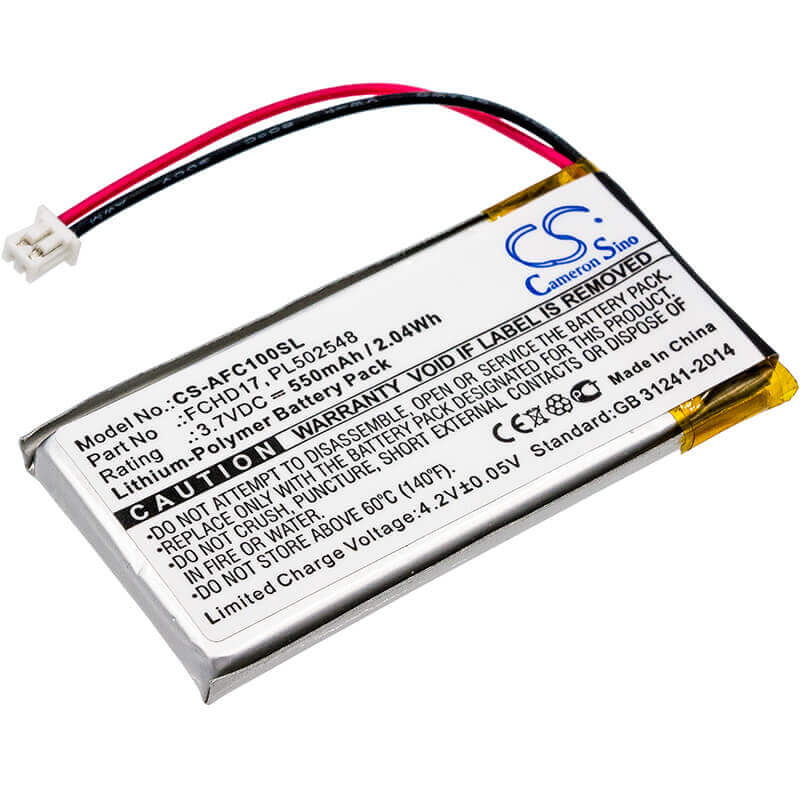3.7V, Li-Polymer, 550mAh, Camera battery fits Acme, Fchd17, Carc, Flycamone 720p, 2.035Wh Camera Cameron Sino Technology Limited (Camera)