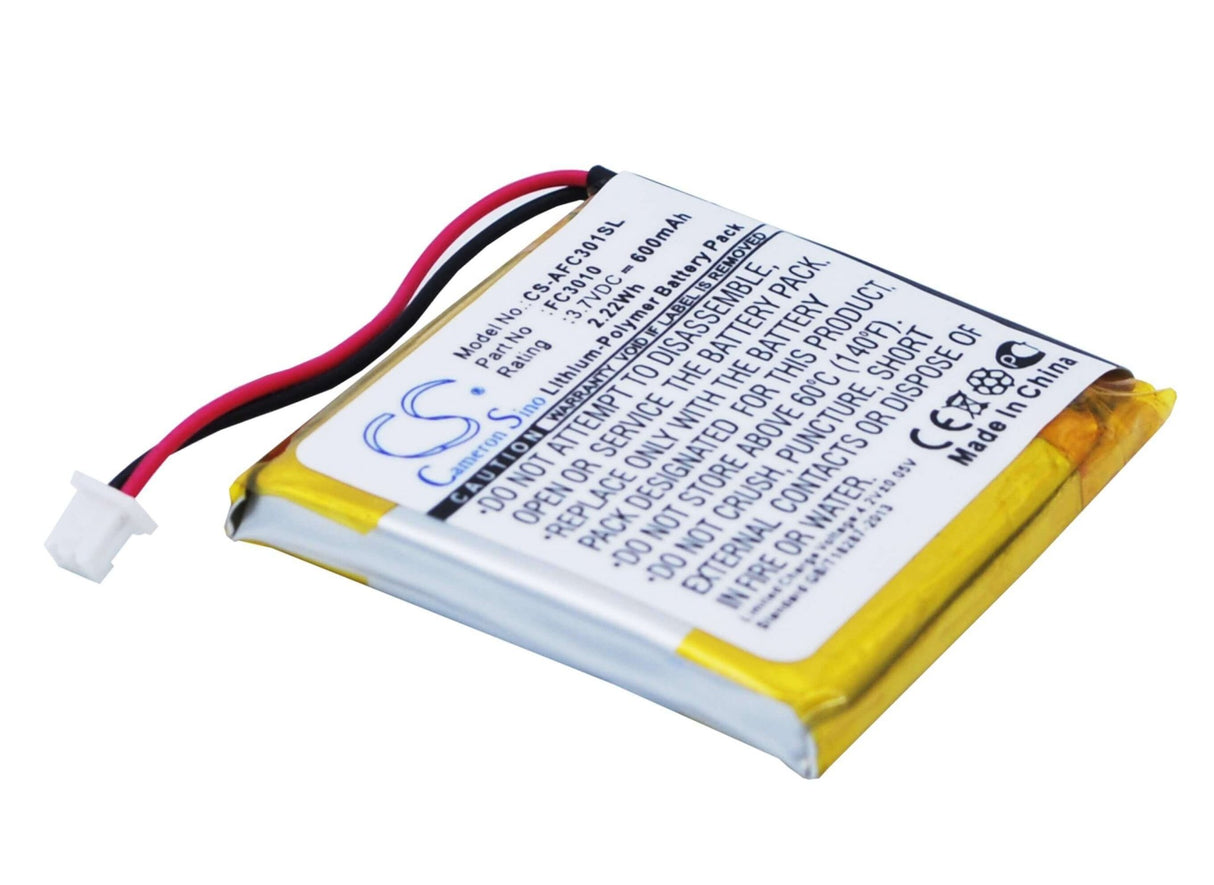 3.7V, Li-Polymer, 600mAh, Camera battery fits Acme, Fc3010, Fc3010, Flycam3, 2.22Wh Camera Cameron Sino Technology Limited (Camera)