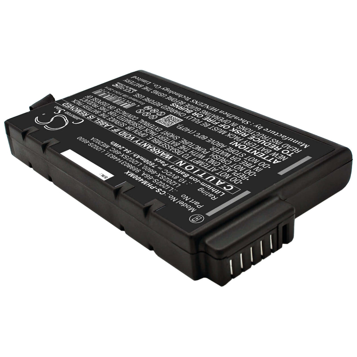 Batterie pour Acterna, Mts-8000, Aerotrak, Moniteur de poussière 10.8v, 7800mah - 84.24wh Médical Cameron Sino Technology Limited (Suspendu)
