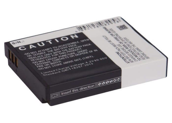 3.7V, Li-ion, 1300mAh, Camera battery fits Actionpro, 083443a, Isaw A1, Isaw A2 Ace, 4.81Wh Camera Cameron Sino Technology Limited (Camera)
