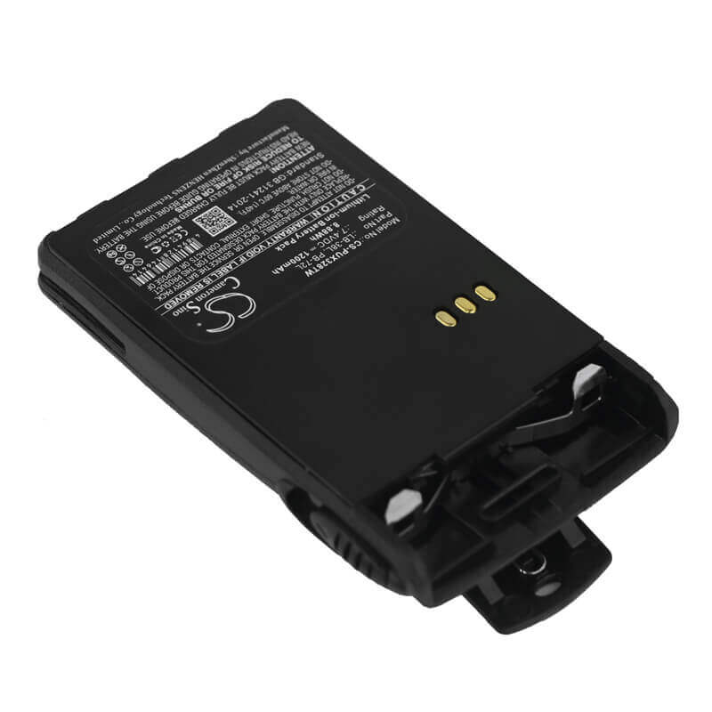 7.4V, Li-ion, 1200mAh, Two-Way Radio battery fits Weierwe, Baojie, Luiton, Tyt, Lb-38l, At-46, 8.88Wh Two-Way Radio Cameron Sino Technology Limited