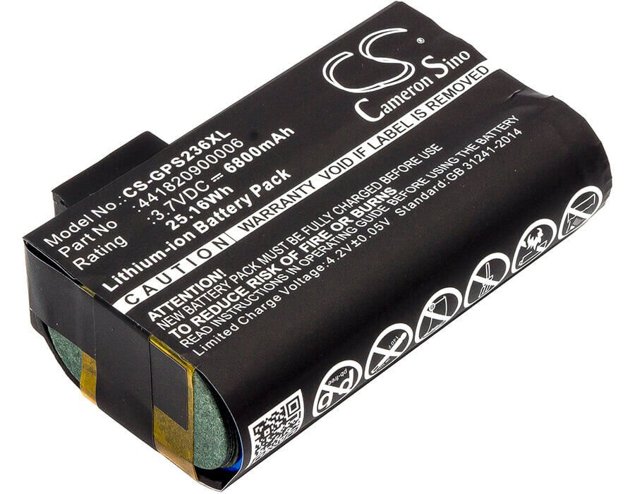 Batterie de scanner de code-barres pour Adirpro, Ps236b, 3.7v, 6800mah - 25.16wh Scanner de code-barres Cameron Sino Technology Limited