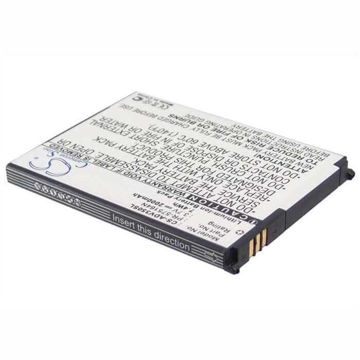 Batterie pour Advent 3500 3.7v, 2000mah - 7.40wh Batteries pour Électronique Cameron Sino Technology Limited (Suspendu)