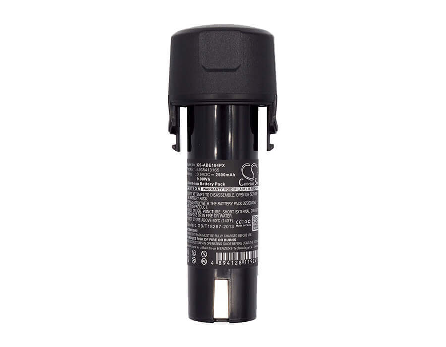 Power Tools Battery For Aeg, 413184, Se 3.6, Se3.6, Sl 3.6, Sl3.6 3.6v, 2500mah - 9.00wh Power Tools Cameron Sino Technology Limited (Power Tools)