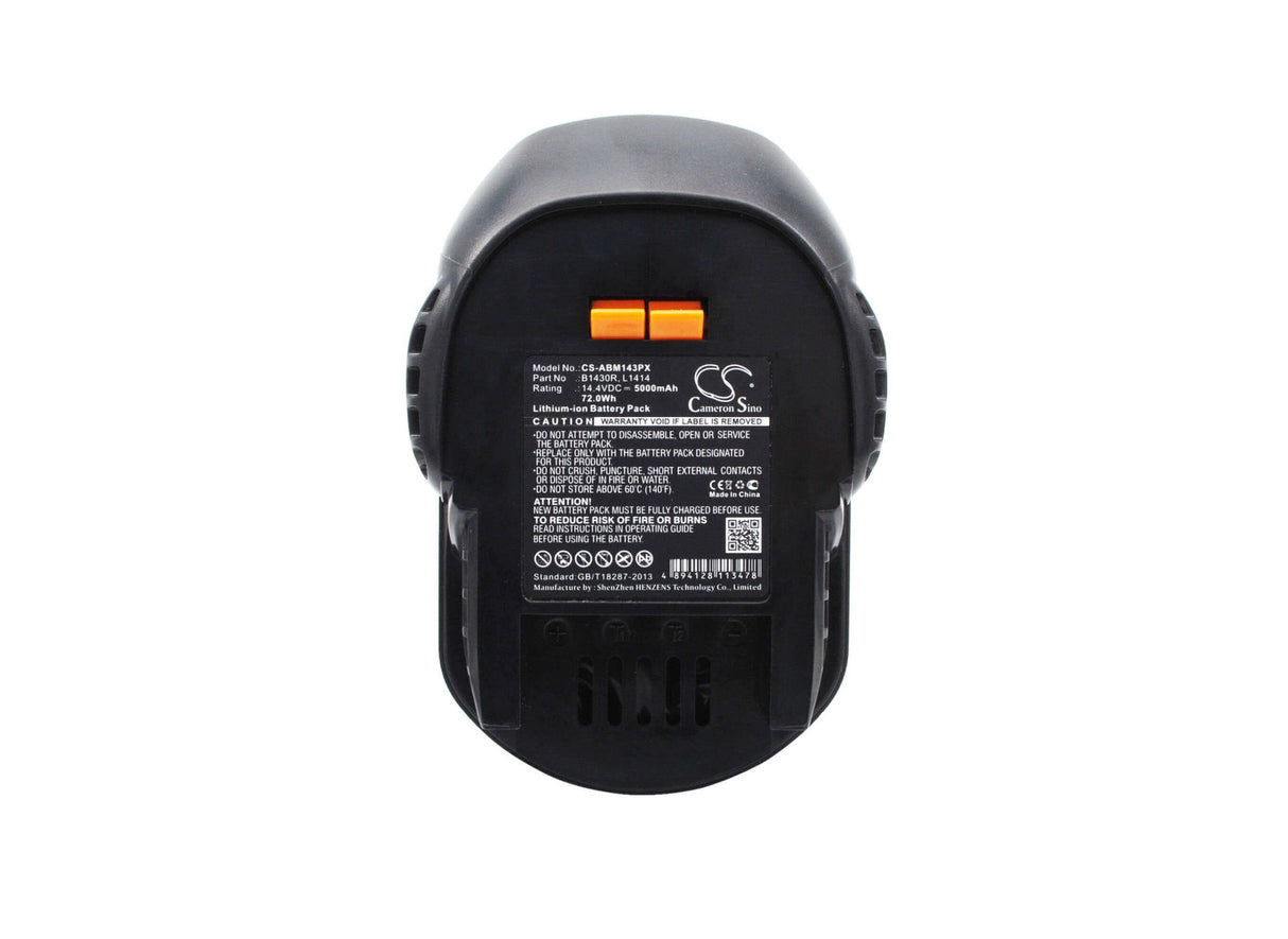 14.4V, Li-ion, 5000mAh, Power Tools battery fits Fromm, Aeg, Wurth, 700956430, Bbm 14 Stx, Bbm 14 Stx-r, 72Wh Power Tools Cameron Sino Technology Limited (Power Tools)
