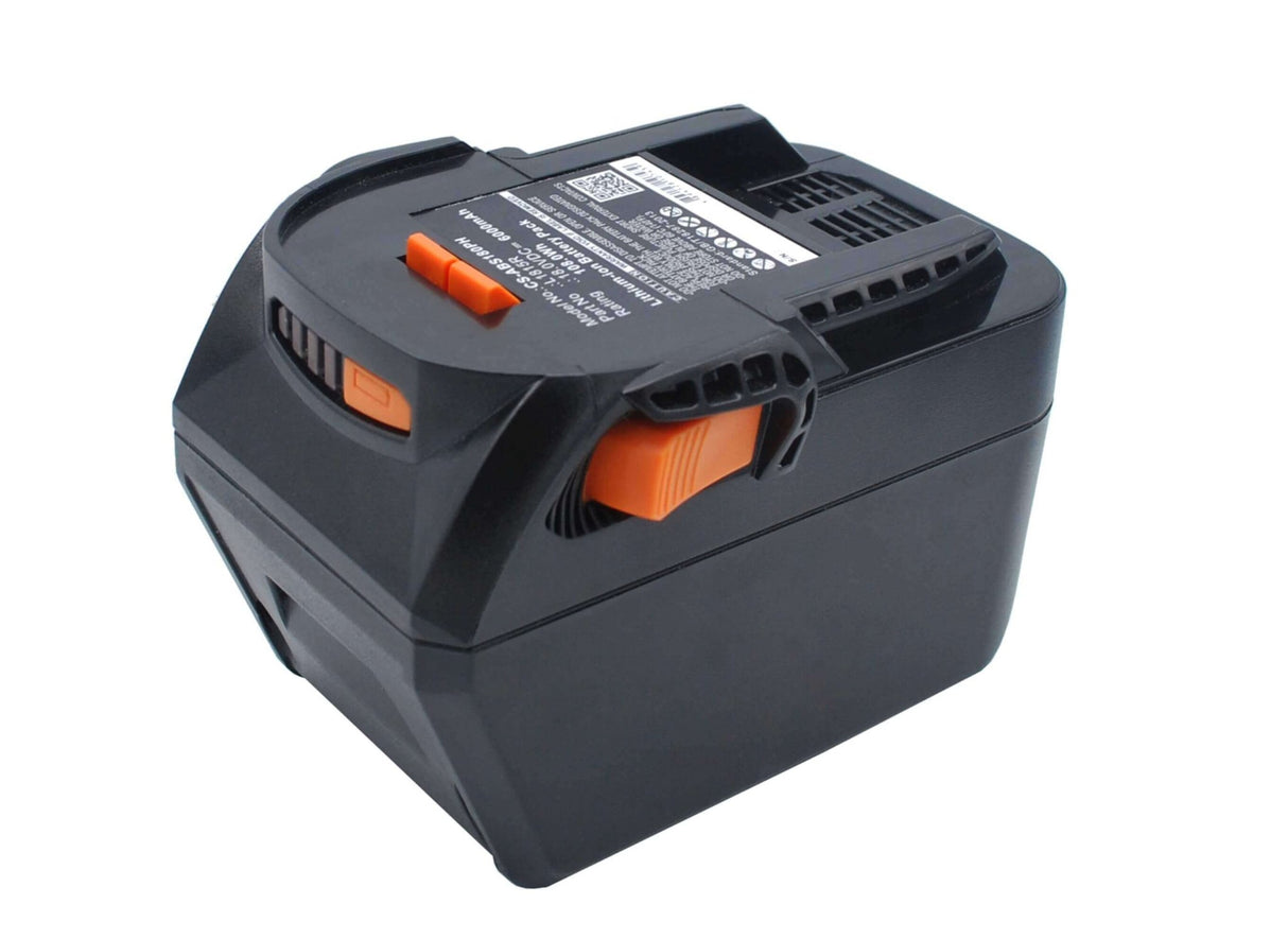18.0V, Li-ion, 6000mAh, Power Tools battery fits Aeg, B1814g, Bbm 18 Stx, Bbm18 Stx, 108Wh Power Tools Cameron Sino Technology Limited (Dangerous Goods)