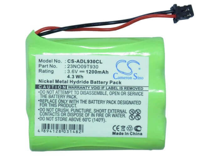 3.6V, Ni-MH, 1200mAh, batterie de téléphone sans fil compatible avec Bosch, Itt, Daewoo, Panasonic, Samsung, 124402, Bt-192, Clt5, 4.32Wh Téléphone sans fil Cameron Sino Technology Limited (Téléphone sans fil)