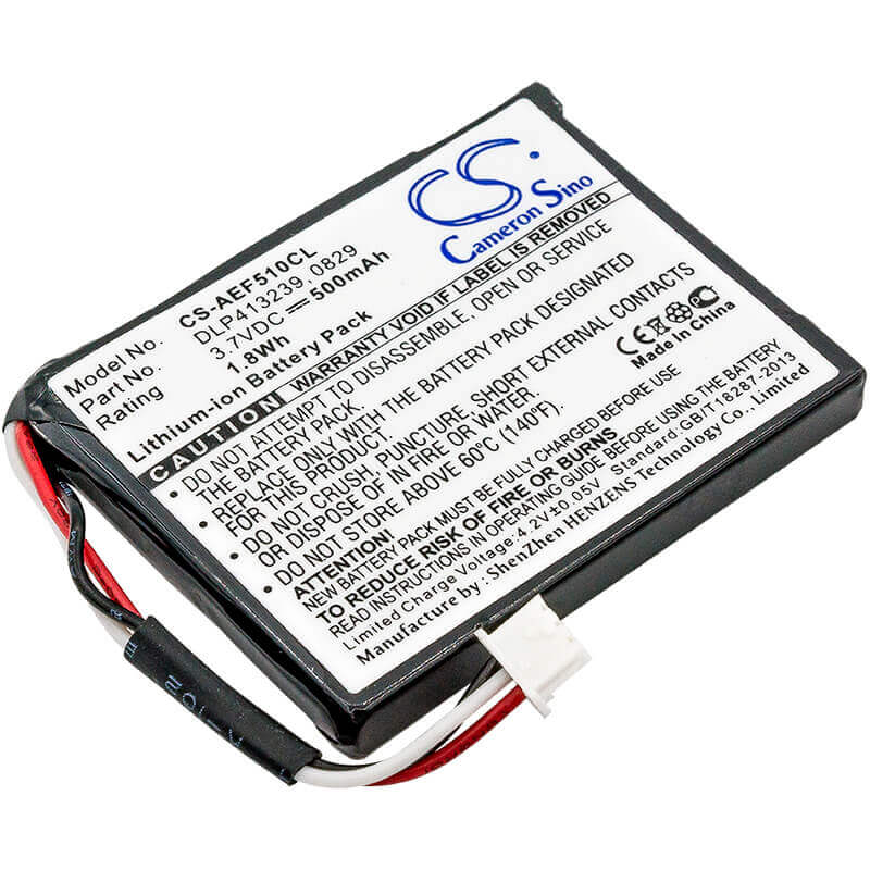 3.7V, Li-ion, 500mAh, Cordless Phone battery fits Switel, Aeg, Texet, 829, Fame 510, 1.85Wh Cordless Phone Cameron Sino Technology Limited (Cordless Phone)