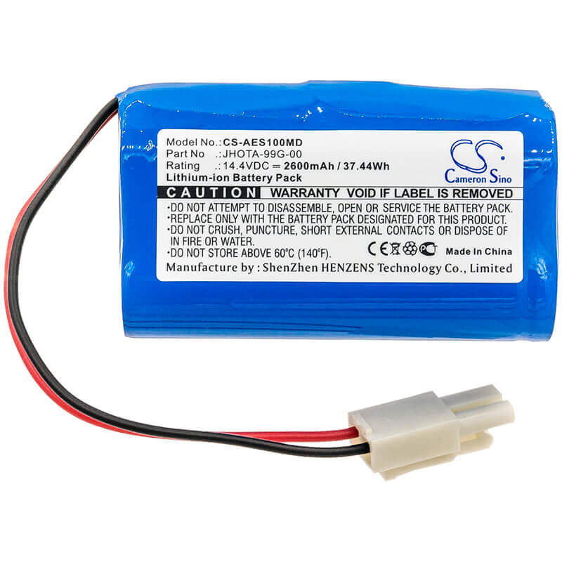 14.4V, Li-ion, 2600mAh, Medical battery fits Aeonmed, Jhota-99g-00, A100p, 37.44Wh Medical Cameron Sino Technology Limited (Medical)