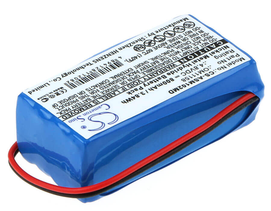 4.8V, Ni-MH, 800mAh, Medical battery fits Air Shields-vickers, Om11158, Jm102 Jaundice Mete, 3.84Wh Medical Cameron Sino Technology Limited (Medical)