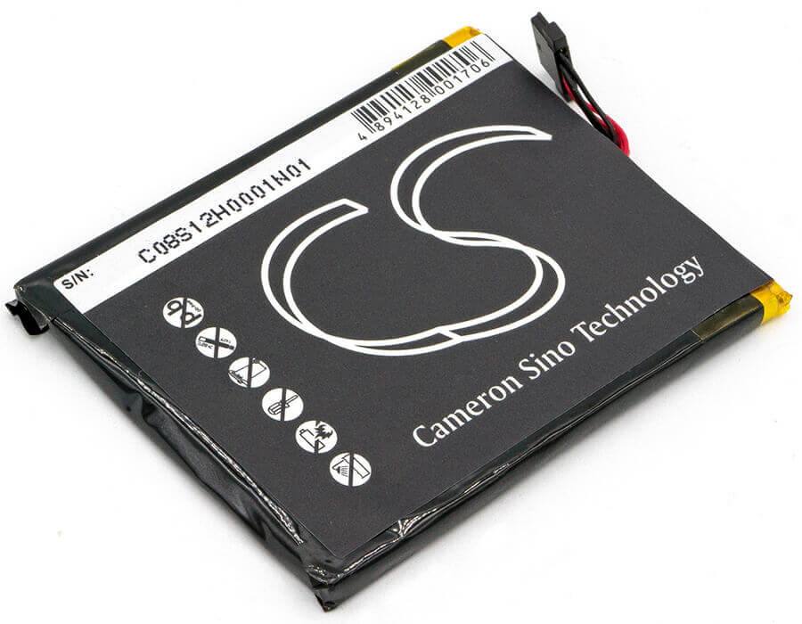 3,7V, Li-Polymère, 1400mAh, batterie GPS compatible avec Airboard, Typhoon, 4000, 5,18Wh GPS, Navigator Cameron Sino Technology Limited