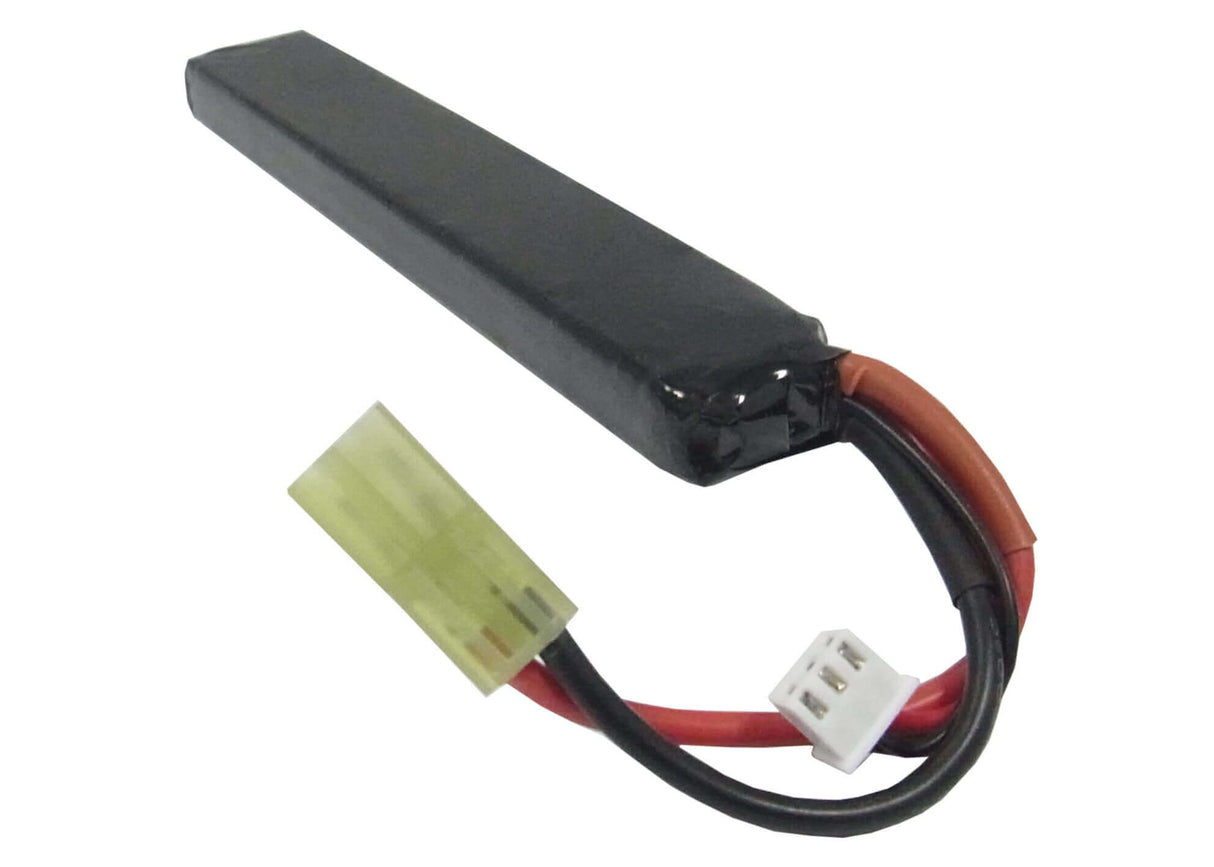 7.4V, Li-Polymer, 1100mAh, Airsoft Guns battery fits Airsoft Guns, Lp110s2c013, Cs-lp110c17mt, 8.14Wh Airsoft Guns Cameron Sino Technology Limited
