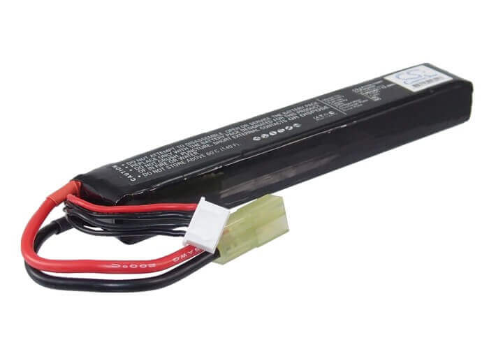 11.1V, Li-Polymer, 1100mAh, Airsoft Guns battery fits Airsoft Guns, Lp110s3c013, Cs-lp110c18mt, 12.21Wh Airsoft Guns Cameron Sino Technology Limited