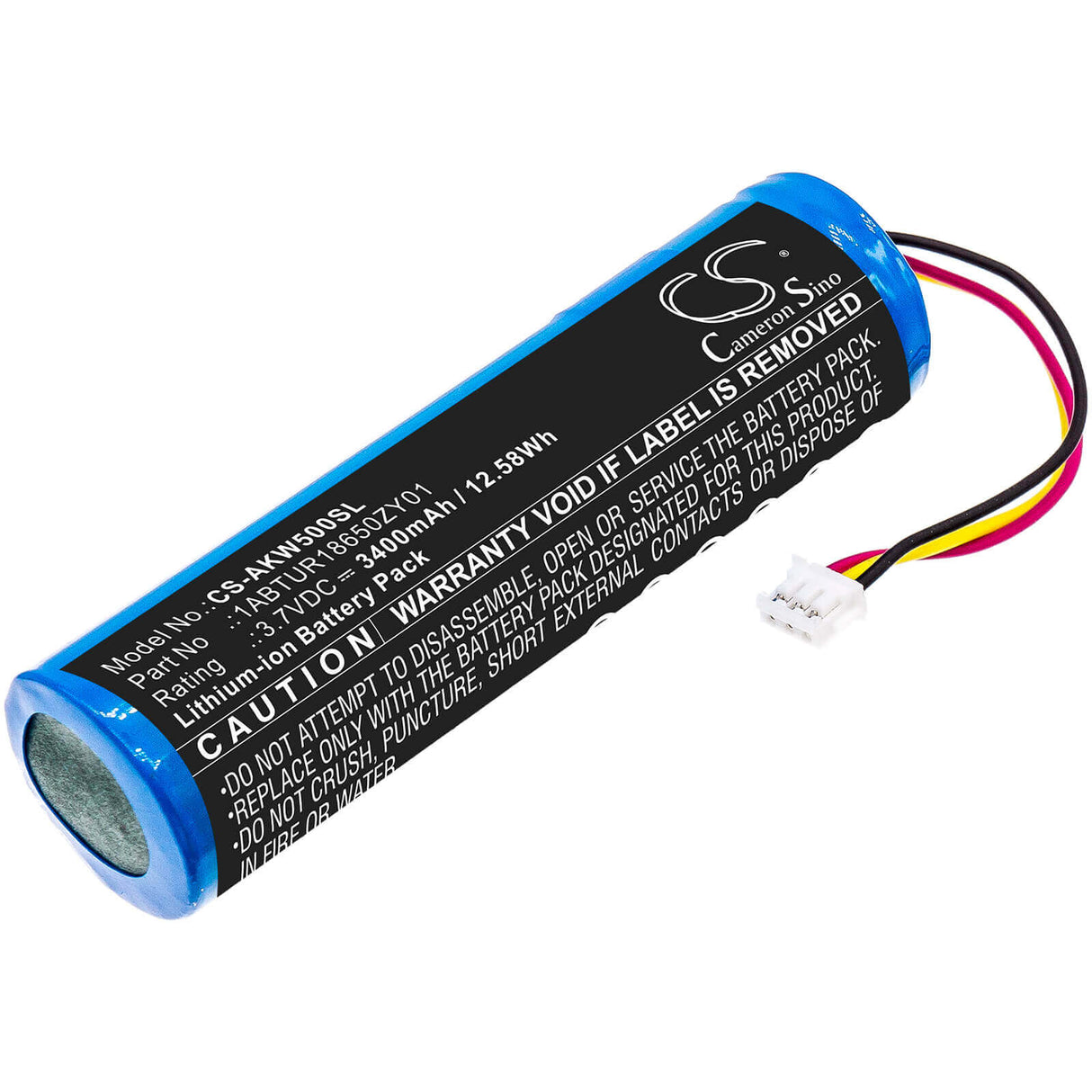 Batterie Li-ion, Amplificateur Pour Akai, 5000 Solo, Ewi 5000 3.7v, 3400mah - 12.58wh Amplificateur Cameron Sino Technology Limited