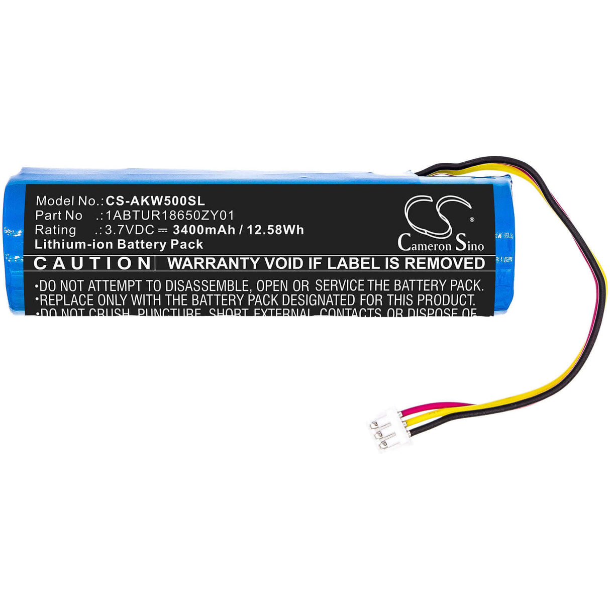 Batterie Li-ion, Amplificateur Pour Akai, 5000 Solo, Ewi 5000 3.7v, 3400mah - 12.58wh Amplificateur Cameron Sino Technology Limited