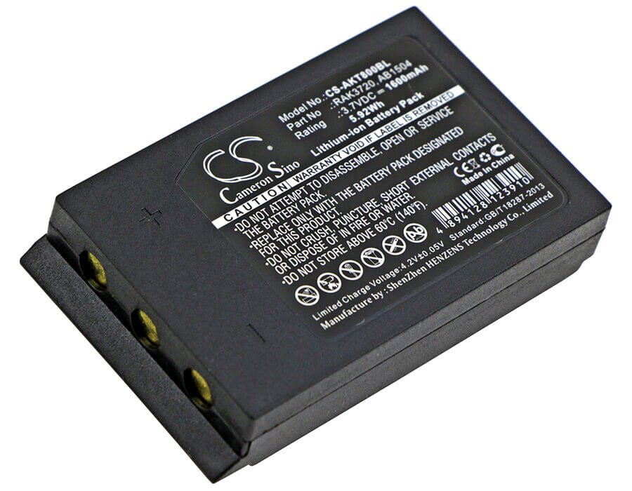 Crane Remote Battery For Akerstroms Jupiter Era 8b, Jupiter 10b 3.7v, 1600mah - 5.92wh Crane Remote Control Cameron Sino Technology Limited