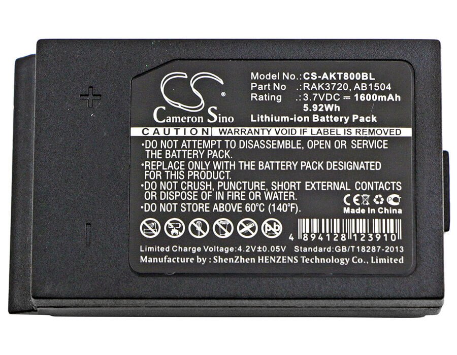 Crane Remote Battery For Akerstroms Jupiter Era 8b, Jupiter 10b 3.7v, 1600mah - 5.92wh Crane Remote Control Cameron Sino Technology Limited
