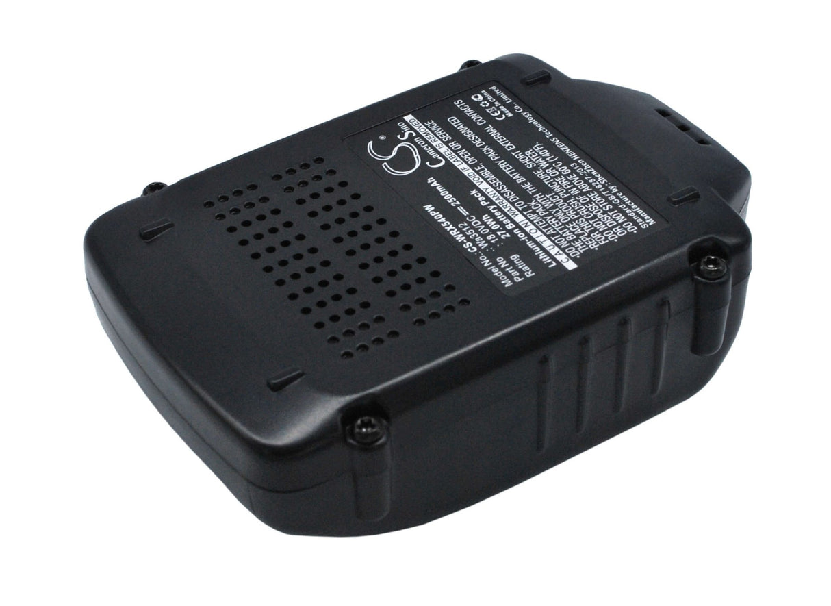 18.0V, Li-ion, 1500mAh, batterie pour outils électriques compatible avec Al-ko, Deltafox, Rockwell, Worx, Rw9351.1, Trimmer Gtli 18v Comfort, 27Wh Outils électriques Cameron Sino Technology Limited (Outils électriques)