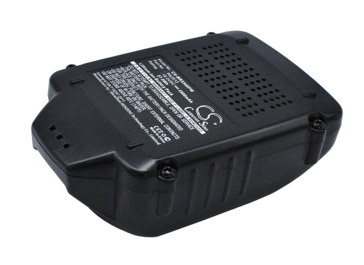 18.0V, Li-ion, 1500mAh, batterie pour outils électriques compatible avec Al-ko, Deltafox, Rockwell, Worx, Rw9351.1, Trimmer Gtli 18v Comfort, 27Wh Outils électriques Cameron Sino Technology Limited (Outils électriques)