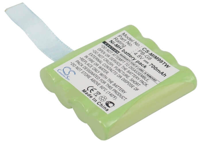 4.8V, Ni-MH, 700mAh, Two-Way Radio battery fits Midland, Alan, Reer, Pb-g8, 441, 443, 3.36Wh Two-Way Radio Cameron Sino Technology Limited