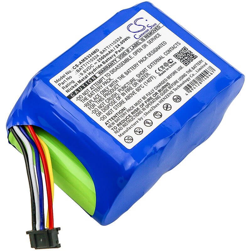 Batterie pour Alaris Medicalsystems, Pompe à seringue Asena Gp, Station de travail Gateway, 9,6v, 2500mah - 0,67wh Batteries pour l'électronique Cameron Sino Technology Limited (Suspendu)