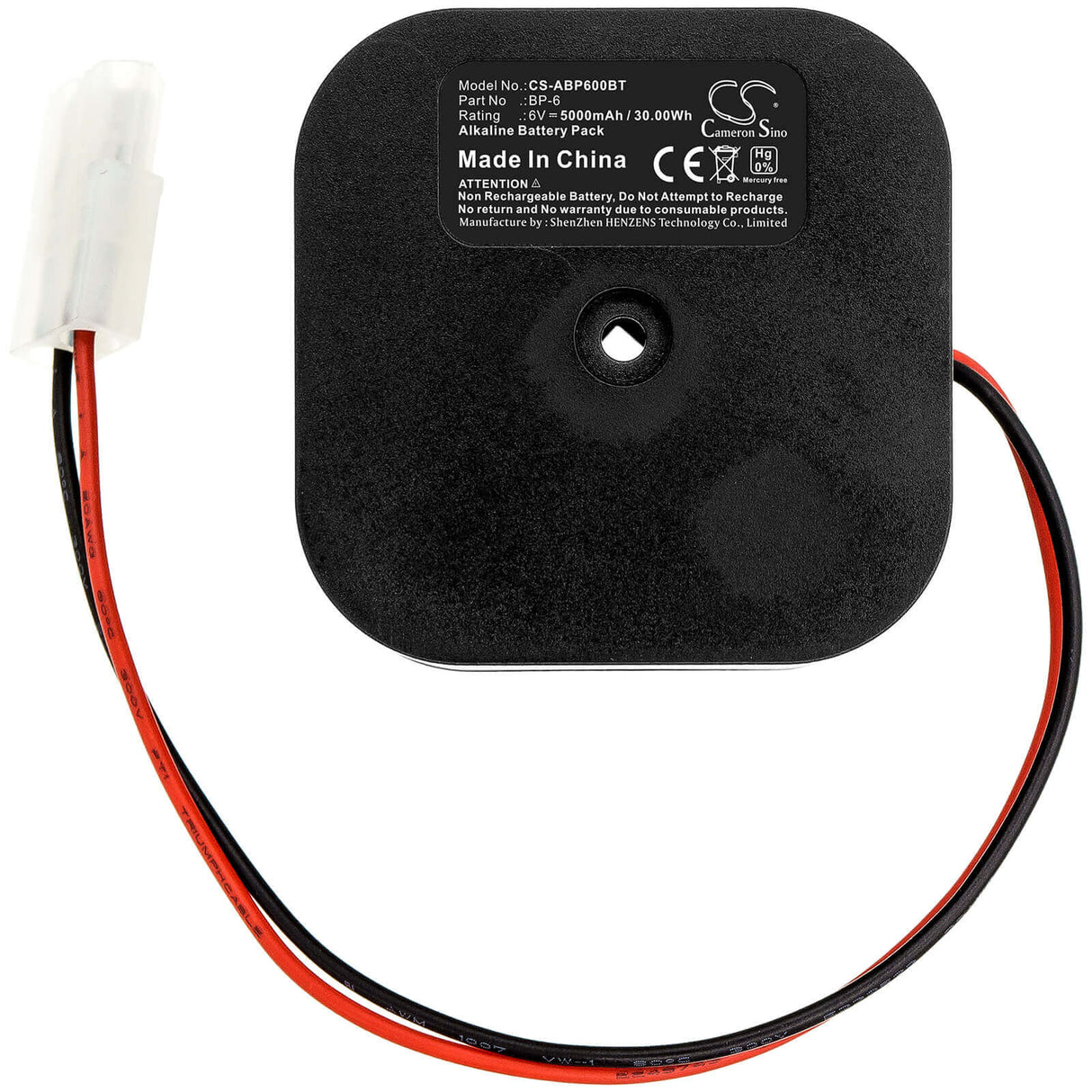 Alkaline, Alarm Battery For Alarm Lock, 11a, Ll1, Pg10 6v, 5000mah - 30.00wh Alarm System Cameron Sino Technology Limited