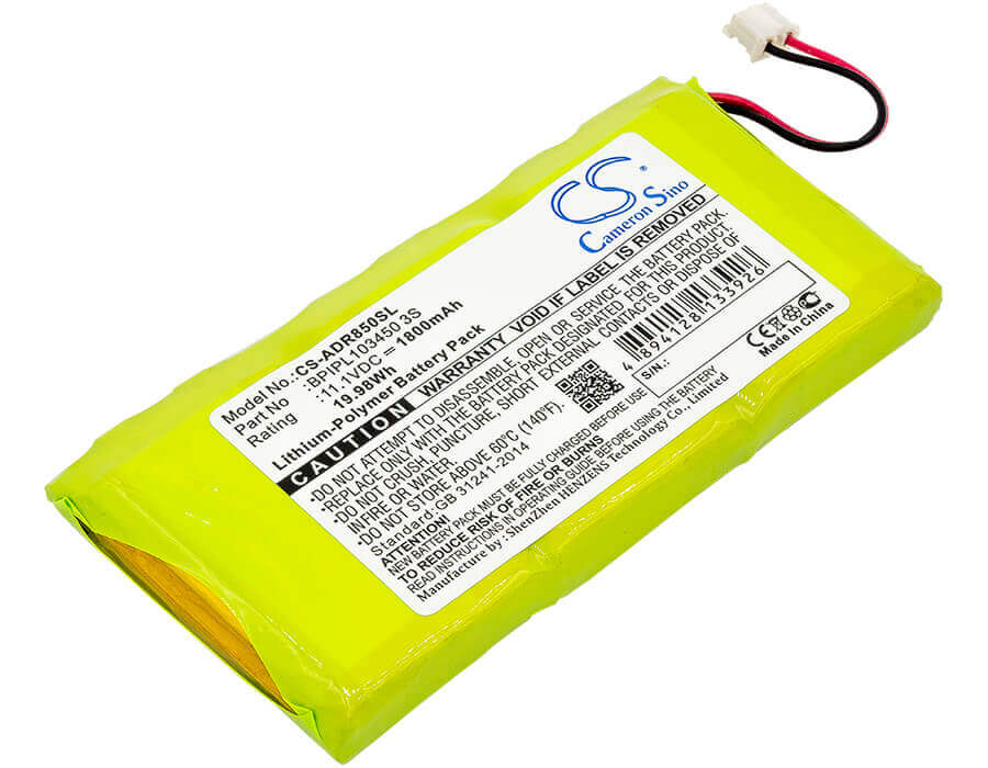 11.1V, Li-ion, 1800mAh, DAB Digital battery fits Albrecht, Bpipl103450 3s, Dr 850, Dr-850, 19.98Wh DAB Digital Cameron Sino Technology Limited