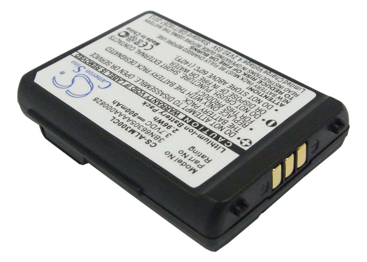 Batterie de téléphone sans fil pour Alcatel, 300 Dect, Mobile 300 3.7v, 800mah - 2.96wh Téléphone sans fil Cameron Sino Technology Limited (Téléphone sans fil)