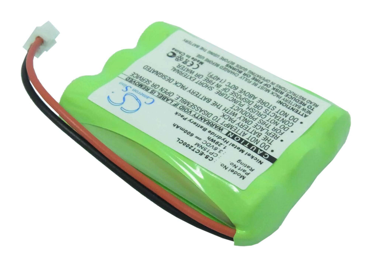 3.6V, Ni-MH, 600mAh, batterie de téléphone sans fil compatible avec Samsung, Teletalk, Uniross, Gp, Ericsson, Alcatel, 29h, Altiset Comfort, Altiset Easy, 2.16Wh Téléphone sans fil Cameron Sino Technology Limited (Téléphone sans fil)