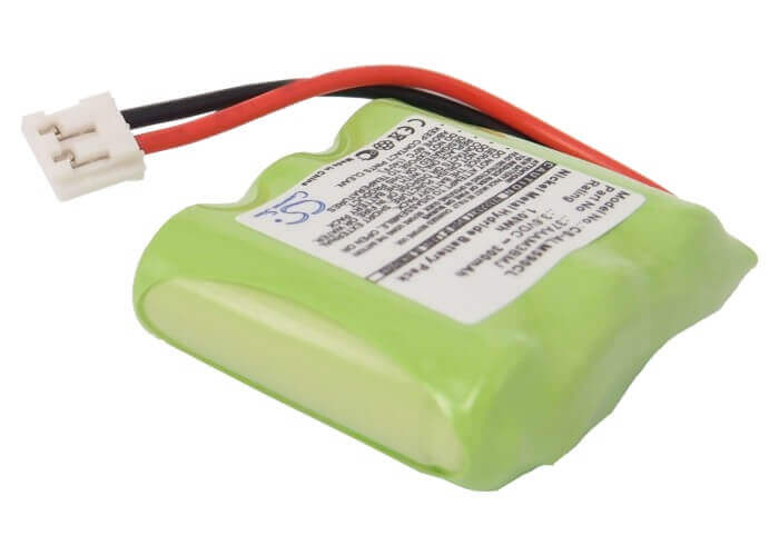 3.6V, Ni-MH, 300mAh, batterie de téléphone sans fil compatible avec Pokelis, Iloa, Logicom, At&t, Bt, V Tech, Alcatel, Gp, 2422, Biloba 490, Biloba 590, 1.08Wh Téléphone sans fil Cameron Sino Technology Limited (Téléphone sans fil)