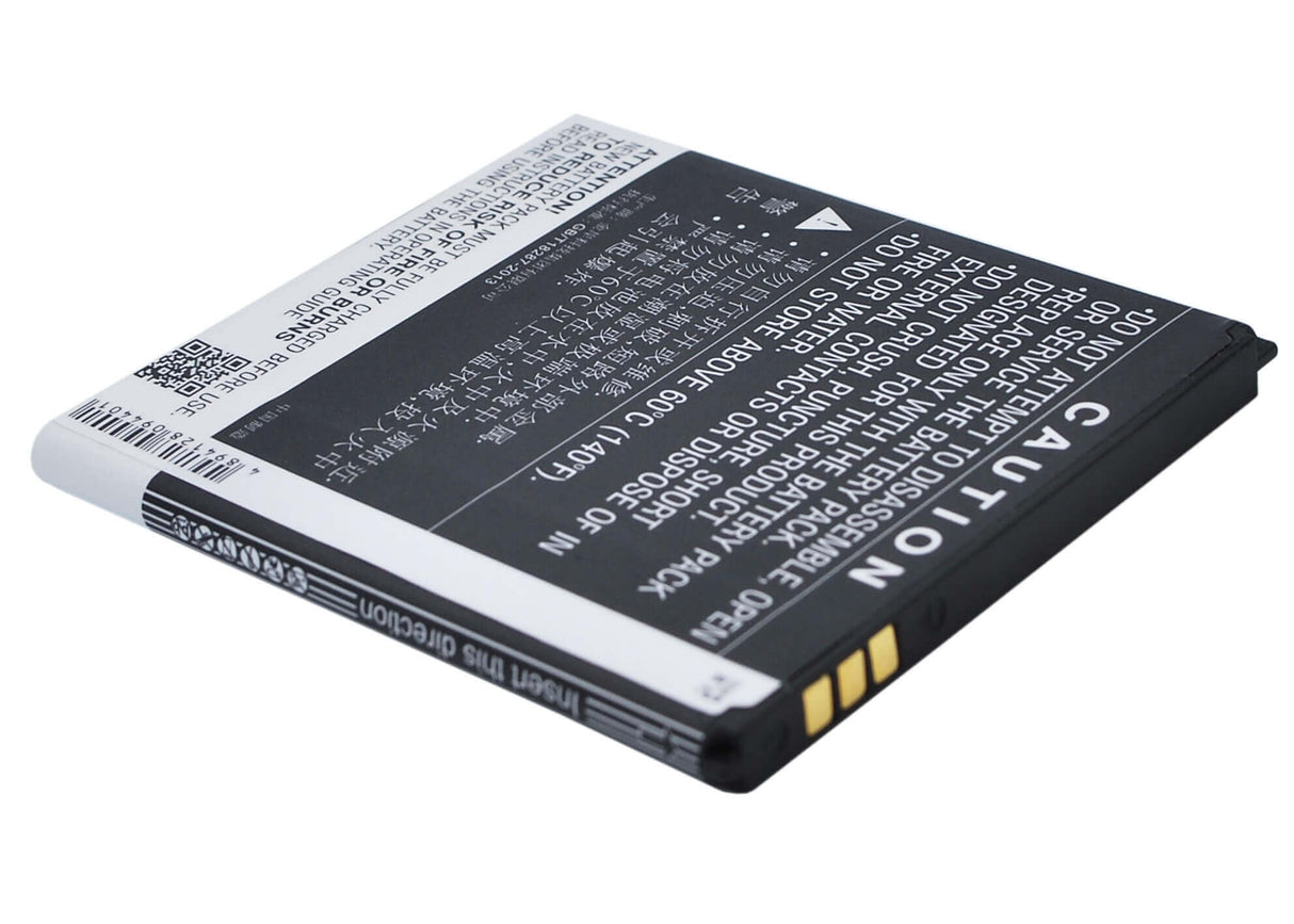 3.7V, Li-ion, 1900mAh, batterie de smartphone compatible avec Tcl, Tli019a5, One Touch Pop D7, 7.03Wh Mobile, SmartPhone Cameron Sino Technology Limited (Suspendu)