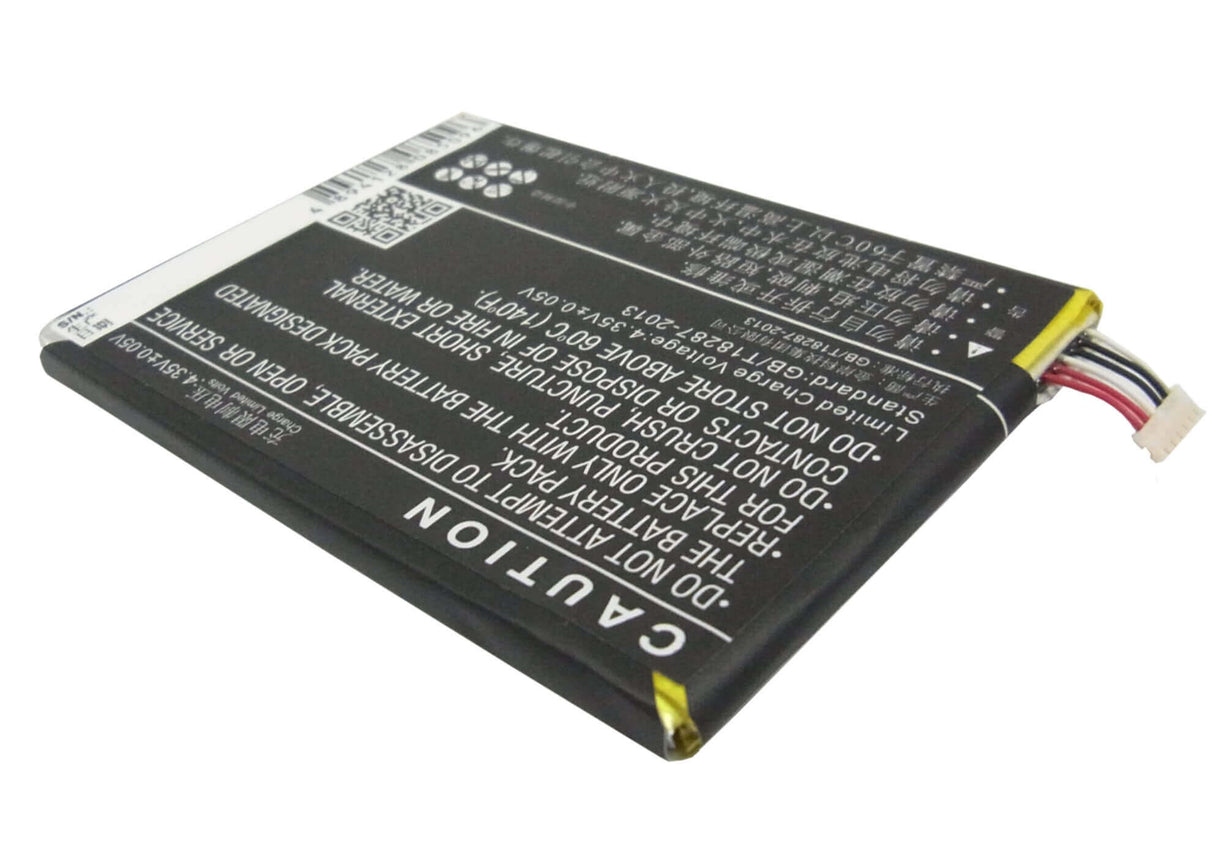 3.8V, Li-Polymer, 2500mAh, batterie de smartphone compatible avec Panasonic, Infocus, Alcatel, Tcl, Greatcall, Cac2500013c2, 7046t, 7048, 9.5Wh Mobile, Smartphone Cameron Sino Technology Limited (Smartphone)