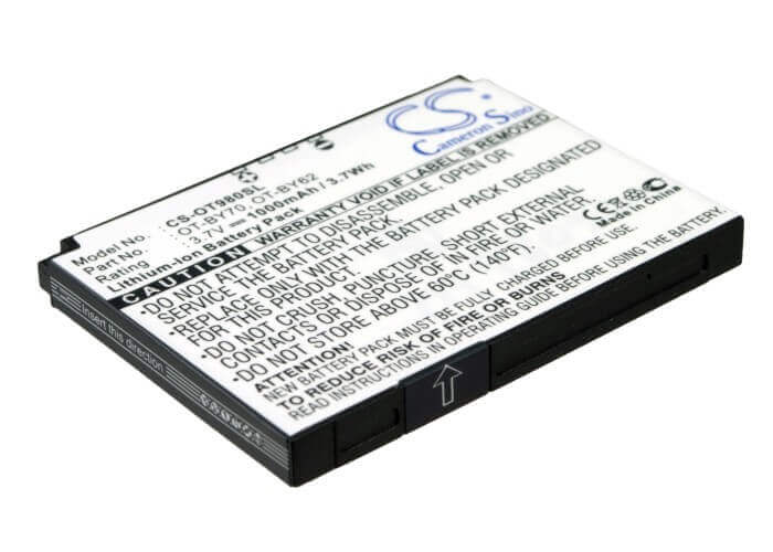 3.7V, Li-ion, 1000mAh, SmartPhone battery fits Alcatel, Cab3170000c1, One Touch 813d, One Touch 720, 3.7Wh Mobile, SmartPhone Cameron Sino Technology Limited (Smartphone)