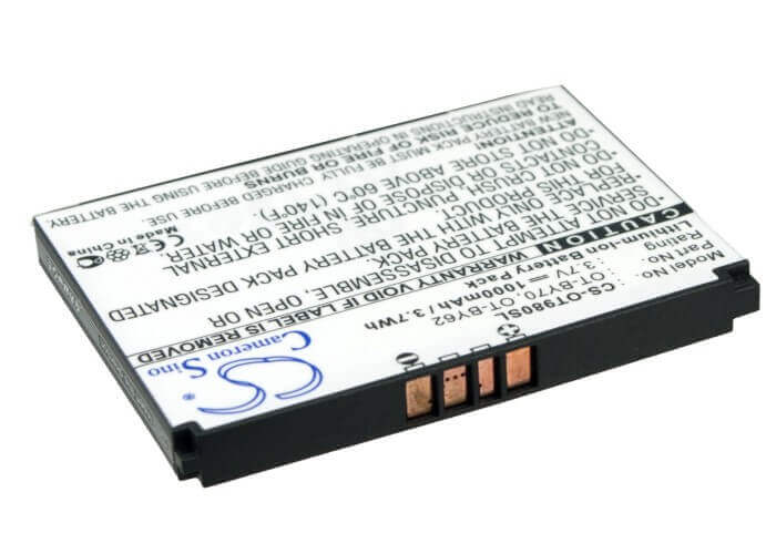 3.7V, Li-ion, 1000mAh, SmartPhone battery fits Alcatel, Cab3170000c1, One Touch 813d, One Touch 720, 3.7Wh Mobile, SmartPhone Cameron Sino Technology Limited (Smartphone)