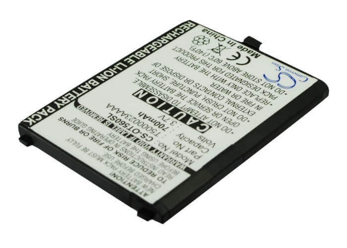 3,7V, Li-ion, 700mAh, batterie de smartphone compatible avec Alcatel, T5000023aaaa, Ot-c550, Ot-c550a, 2,59Wh Mobile, SmartPhone Cameron Sino Technology Limited (Suspendu)