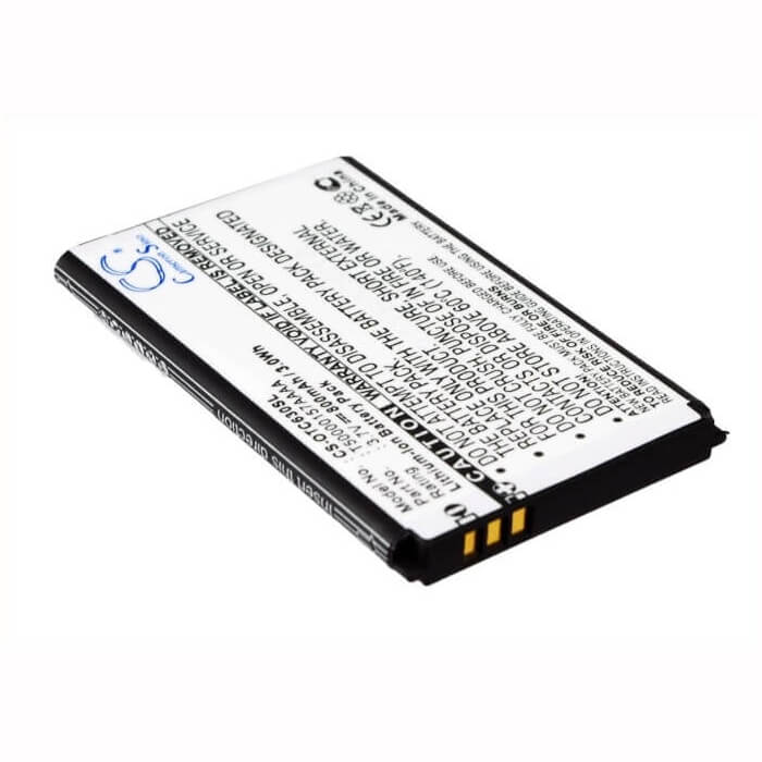 Batterie pour Alcatel Ot-c630, Ot-c630a, Ot-c635 3.7v, 800mah - 2.96wh Batteries pour Électronique Cameron Sino Technology Limited (Suspendu)