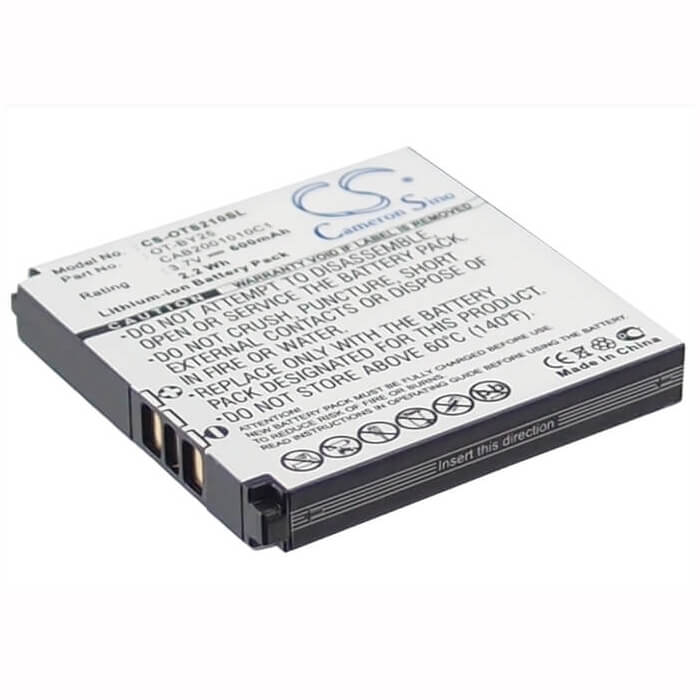 3.7V, Li-ion, 600mAh, SmartPhone battery fits Alcatel, B-u81, One Touch 111, One Touch S120, 2.22Wh Mobile, SmartPhone Cameron Sino Technology Limited (Smartphone)