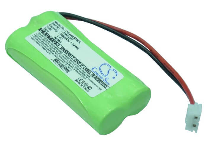 2.4V, Ni-MH, 650mAh, Cordless Phone battery fits Uniden, Panasonic, 60aaah2bmj, Versatis 150, Versatis 250, 1.56Wh Cordless Phone Cameron Sino Technology Limited (Cordless Phone)