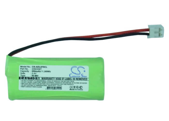 2.4V, Ni-MH, 650mAh, Cordless Phone battery fits Uniden, Panasonic, 60aaah2bmj, Versatis 150, Versatis 250, 1.56Wh Cordless Phone Cameron Sino Technology Limited (Cordless Phone)