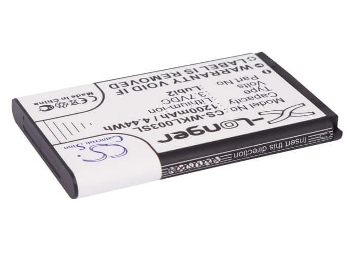 3.7V, Li-ion, 1200mAh, batterie de smartphone compatible avec Aligator, Twz, Wayteq, Mегафон, Noktel, Cpa, Winner, Vertu, I-mobile, Wiko, Bl-5cv, A290, A330, 4.44Wh Mobile, SmartPhone Cameron Sino Technology Limited (Smartphone)