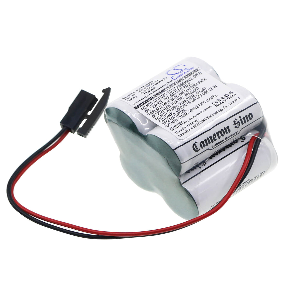 PLC Battery for Allen Bradley 1766-l32xxx, Br-2/3agct4a, Ba 1764-lxp 6.0v, 2900mah - 17.40wh PLC Cameron Sino Technology Limited