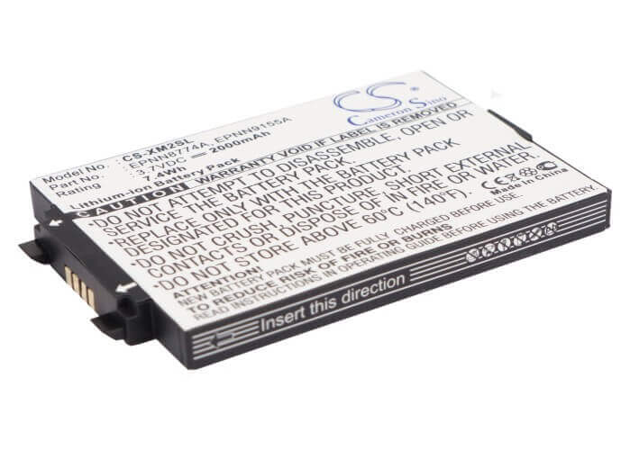 3.7V, Li-ion, 2000mAh, Media Player battery fits Altec Lansing, 990227, Xm2go, Xm3020, 7.4Wh Media Player Cameron Sino Technology Limited (Suspended)