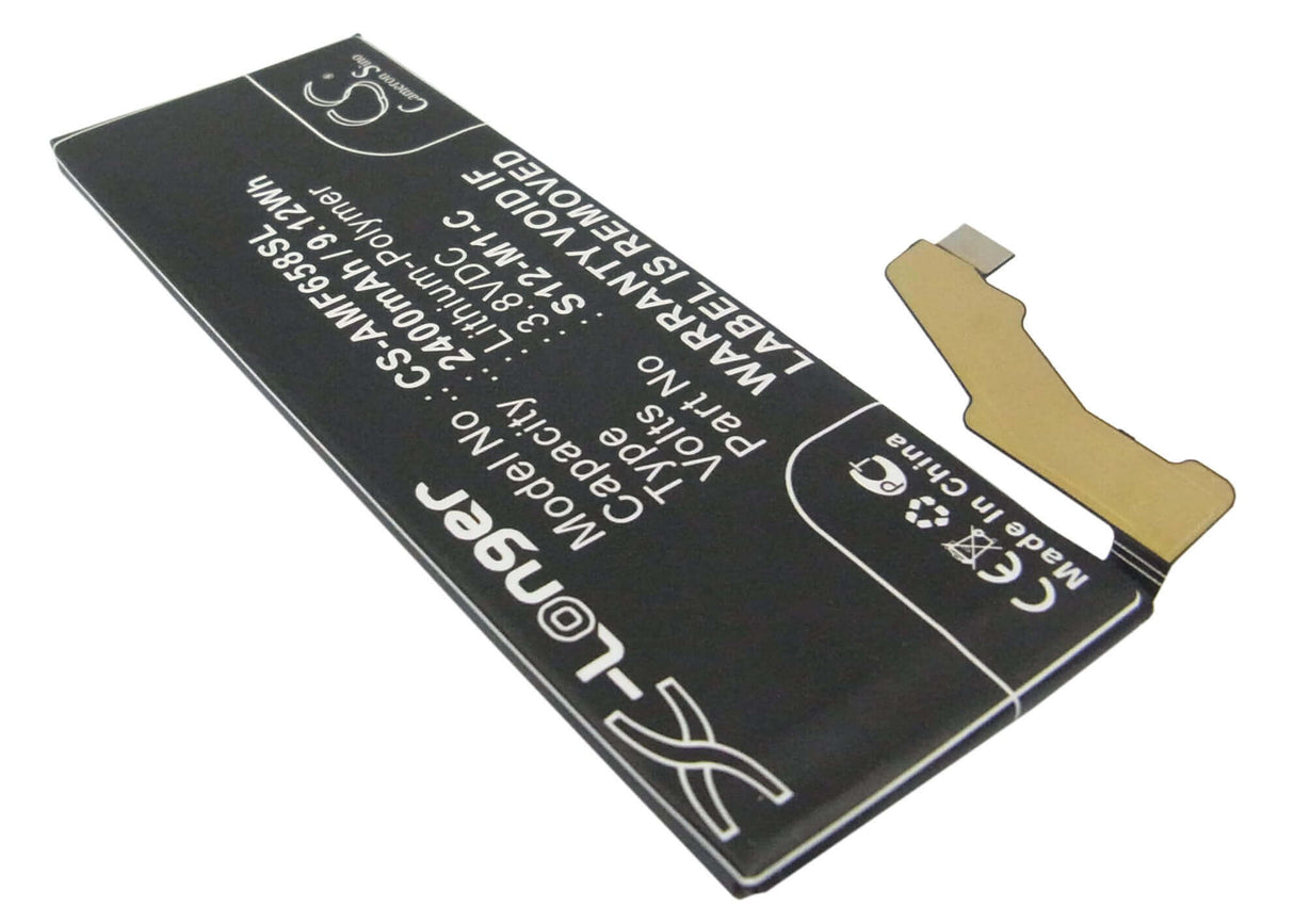3.8V, Li-Polymer, 2400mAh, SmartPhone battery fits Amazon, 26s1003-a, 6581a, Fire Phone, 9.12Wh Mobile, SmartPhone Cameron Sino Technology Limited (Smartphone)