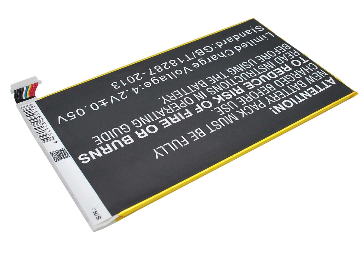 3.7V, Li-Polymer, 4400mAh, Tablet battery fits Amazon, 26s1001-a1(1icp4/82/138), Kc5, Kindle Fire Hd 2013, 16.28Wh Tablet Cameron Sino Technology Limited