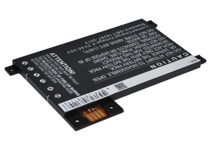 3.7V, Li-Polymer, 1400mAh, E-book, E-reader battery fits Amazon, 170-1056-00, D01200, Dr-a014, 5.18Wh E-book, E-reader Cameron Sino Technology Limited